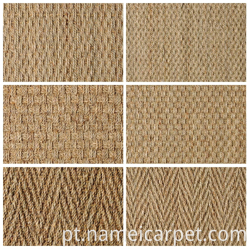 Natural Seagrass Carpet Rolls For Resort Office Home Hotel